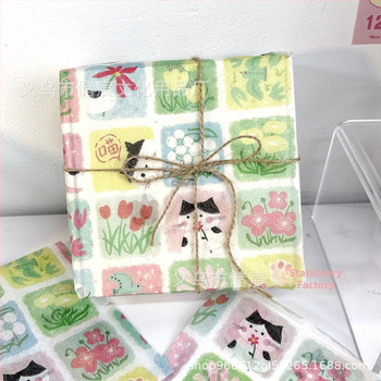 Χαριτωμένο χαρτί περιτυλίγματος για δώρα με θέμα γάτα, ανάγλυφο Sydney paper, κατηγορία συσκευασίας 121, διαθέσιμο σε πακέτα 10/30/50 φύλλα