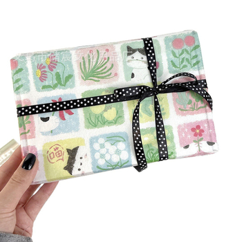 Χαριτωμένο χαρτί περιτυλίγματος για δώρα με θέμα γάτα, ανάγλυφο Sydney paper, κατηγορία συσκευασίας 121, διαθέσιμο σε πακέτα 10/30/50 φύλλα