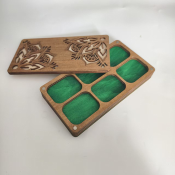 BEDA Θήκη Ταξινόμησης – Ξύλινο Κουτί Για Χάντρες, Πεύκος, Μοντέρνο Μινιμαλιστικό Στυλ, Διακοσμητικά