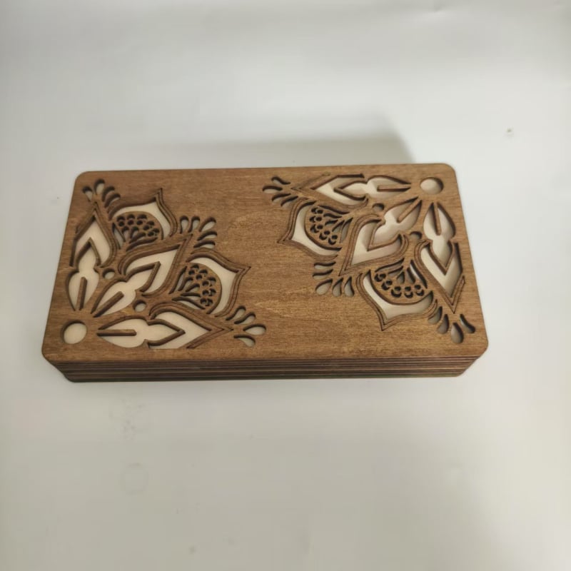 BEDA Válogató Tálca – Fa Gyöngy Doboz, Fenyőfa, Modern Minimalista Stílus, Dísztárgyak