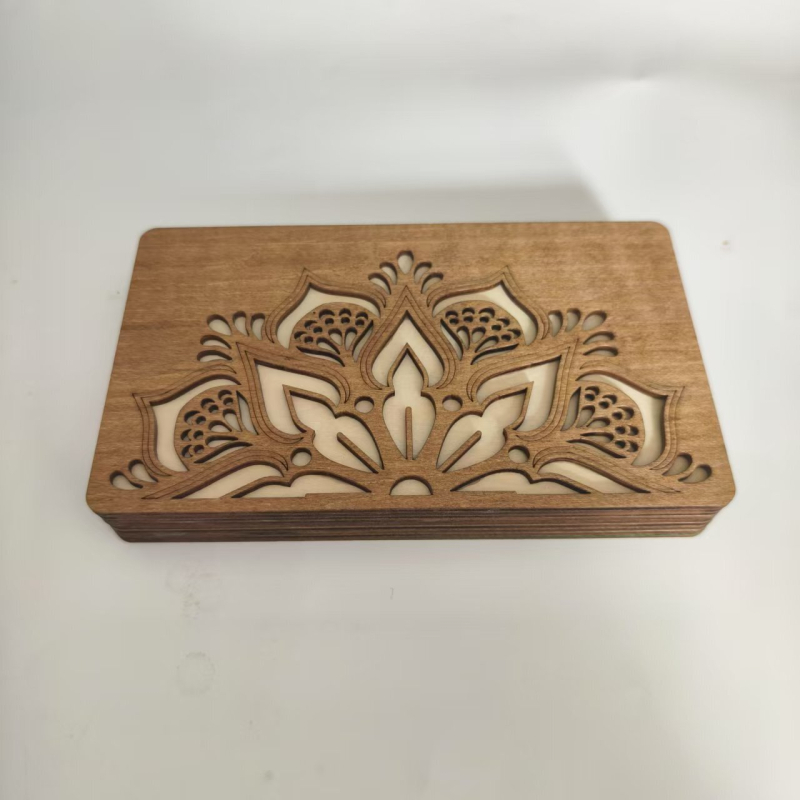 BEDA Válogató Tálca – Fa Gyöngy Doboz, Fenyőfa, Modern Minimalista Stílus, Dísztárgyak