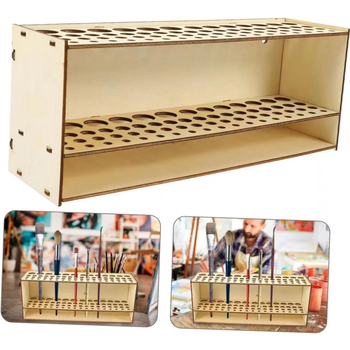 Boxwood Δοχείο για Πινέλα για Οικιακό Γραφείο — Αφαιρούμενο Τοίχου Ράκ, Γενική Χρήση; Κατάλληλο ως Επιχειρηματικό Δώρο και Διακρίσεις