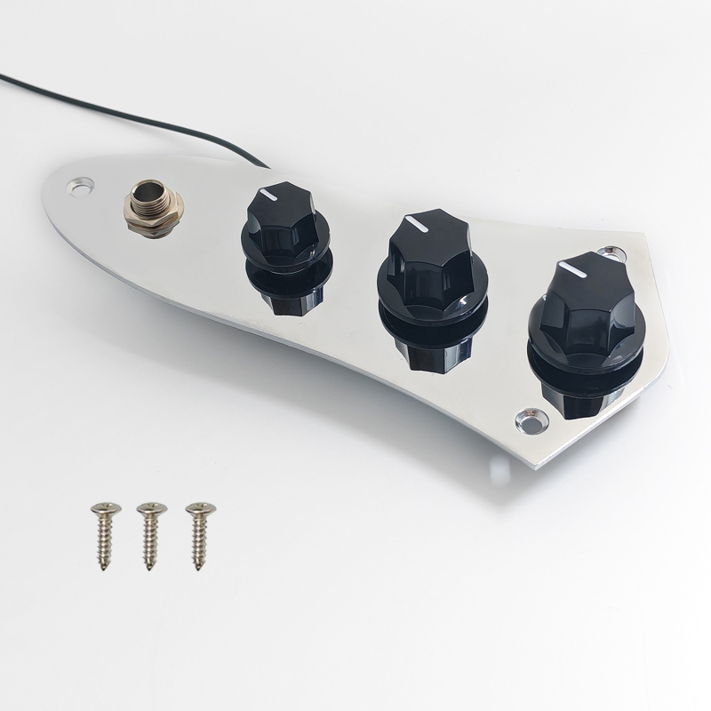 INTAI JB Κυκλωματική πλακέτα μπάσου, Μέταλλο, Ηλεκτρονικός έλεγχος με θύρα εξόδου για μουσικά όργανα