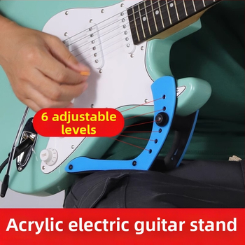 Гитарен крак за поддръжка - акрилна база за електрическа китара, нетно тегло 182 г, опаковка: хартиена кутия