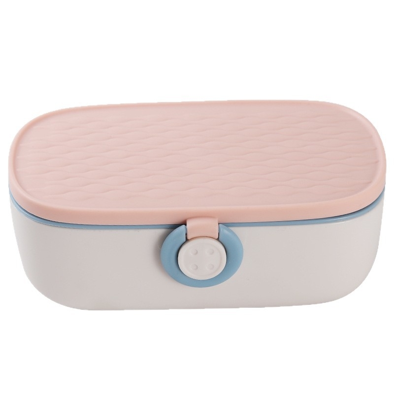 Xi Hong преносим комплект за шиене – домашни шевни инструменти с куки за плетене, игли и аксесоари, кутия за съхранение, домашен стил