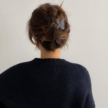 Клипс за коса - пластмаса/смола, ръчна изработка, корейски стил, щипка за захват, персонализируема