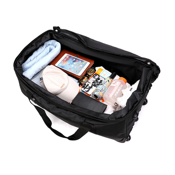 Τσάντα με ρόδες από Oxford ύφασμα, χωρητικότητα κάτω από 20 L, Unisex, επένδυση πολυεστέρα, μονόχρωμη, για επαγγελματικά ταξίδια