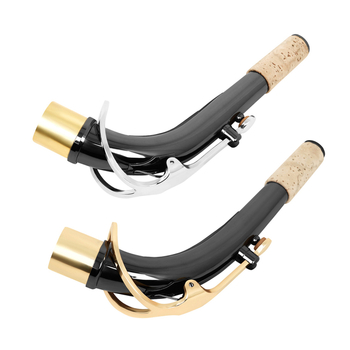 Извит врата за саксофон от месинг – модели B75/B78/B79; възможност за частна марка; подходящ за музикални инструменти