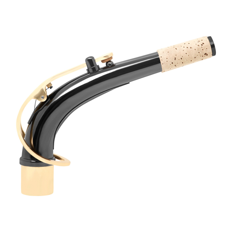 Извит врата за саксофон от месинг – модели B75/B78/B79; възможност за частна марка; подходящ за музикални инструменти