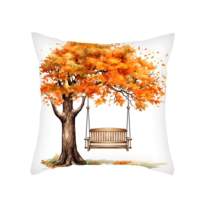 Κάλυμμα μαξιλαριού διακοσμητικό για το Halloween, ψηφιακή εκτύπωση, πολυεστέρας, μοτίβο καρτούν/άνιμε, για σαλόνι και υπνοδωμάτιο, μοντέρνος μινιμαλιστικός στυλ