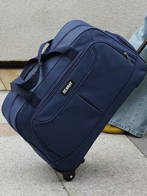 Utazótáska 20-35L, Oxford anyag, vízálló, összecsukható, puha fogantyúval