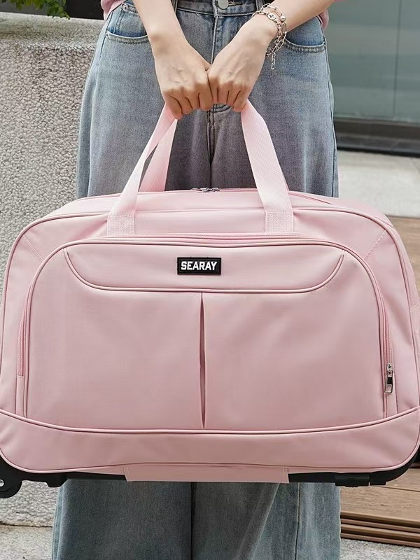 Utazótáska 20-35L, Oxford anyag, vízálló, összecsukható, puha fogantyúval