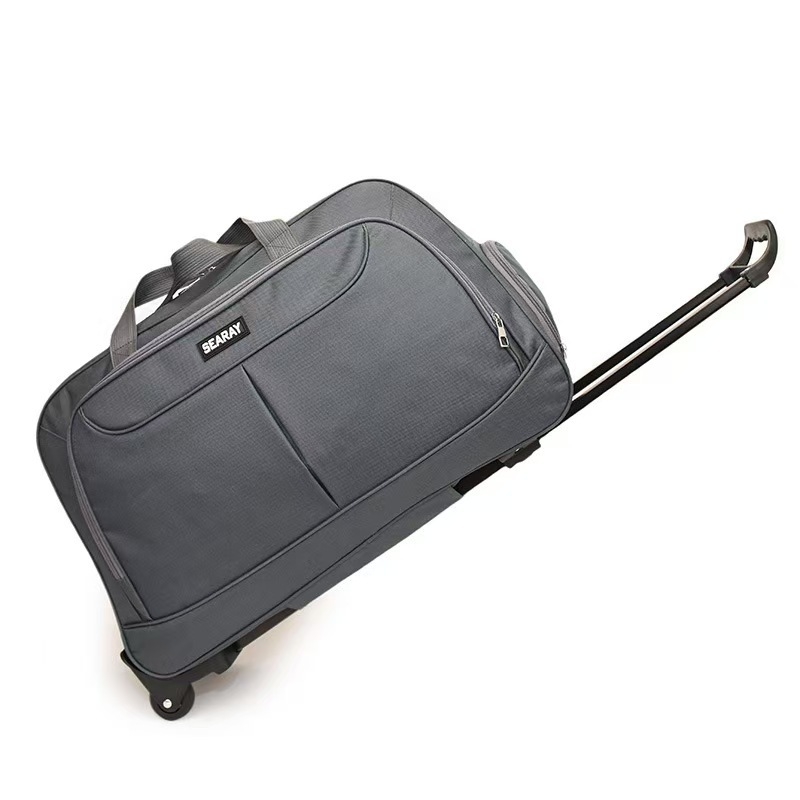 Utazótáska 20-35L, Oxford anyag, vízálló, összecsukható, puha fogantyúval