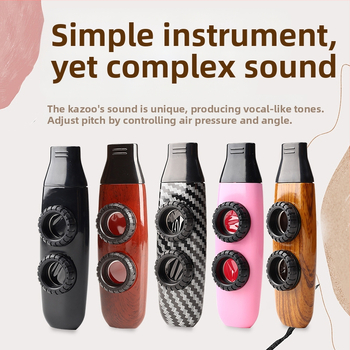 Kazoo φλάουτο — αρχάριο-φιλικό όργανο, δεν χρειάζεται εκμάθηση, επαγγελματικό επίπεδο tremolo.
