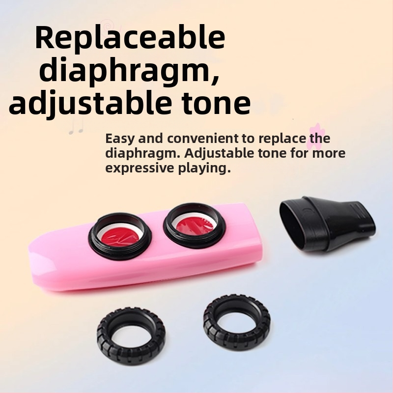 Kazoo flauta — nástroj priateľský pre začiatočníkov, učenie nie je potrebné, profesionálne tremolo úroveň.