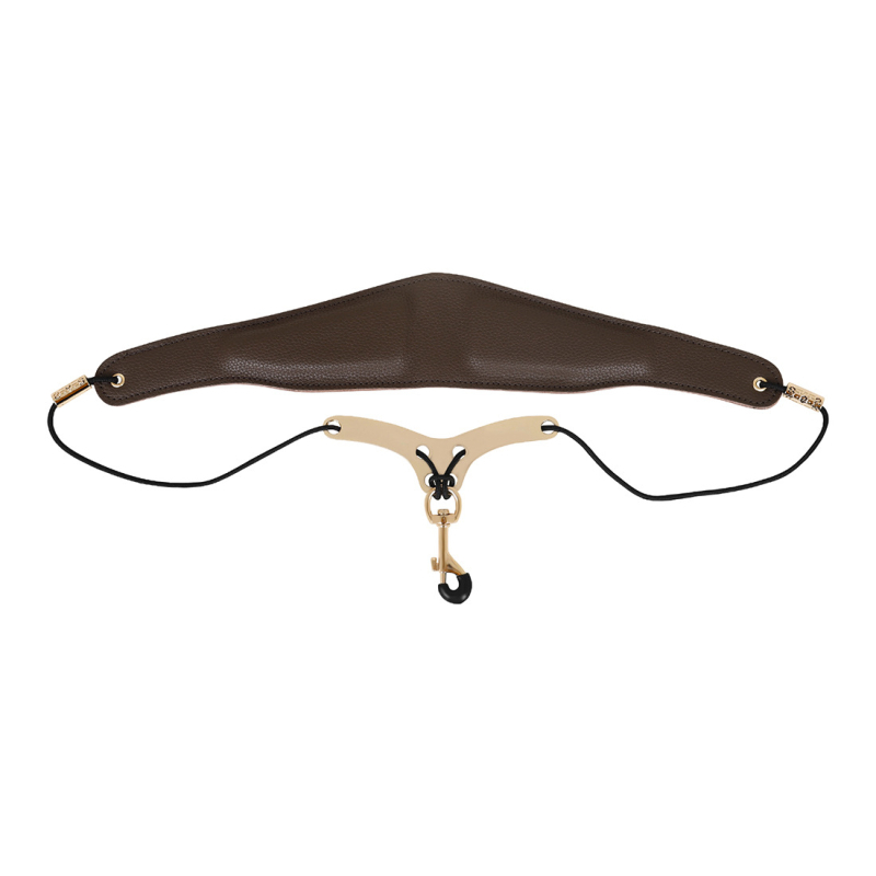 Szaxofon vállpánt TS-211~14 | mikroszálas bőr, SBR, cinkötvözet | csúszásmentes vállpánt