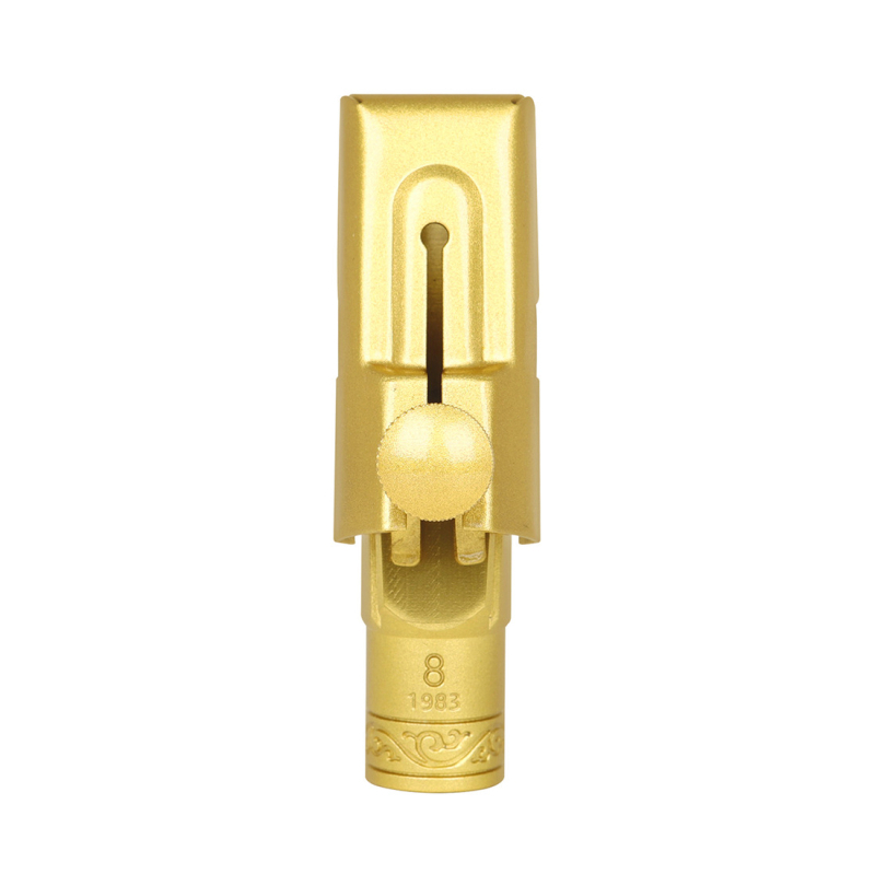 Στόμιο σαξοφώνου σοπράνο ND280 – ορείχαλκος, επίχρυσο, για αρχάριους, 5678 δακτυλισμοί