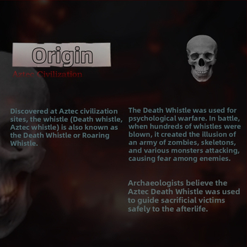 Πορσελάνινη οκαρίνα-φυσητήρας φάντασμα, διακόσμηση Χάλογουιν με Αζτέκ δράκο, μάρκα Dehua Tao Dixuan, κατηγορία: Ζώα, συσκευασία: κουτί με σφουγγάρι σε χρώμα