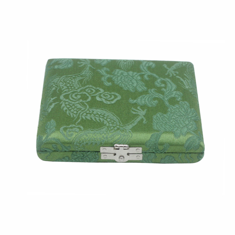 Oboe hangszeres tok, 6 darabos készlet, selyemmintás fa tároló, modell YY-21