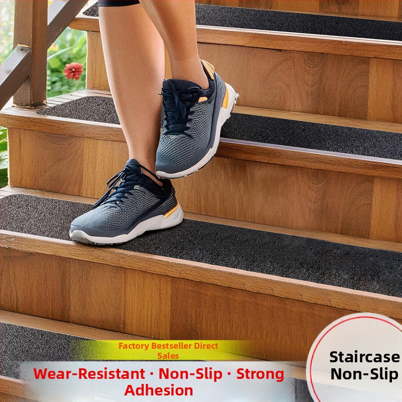 Самозалепваща антихлъзгаща лента за стълбище; PU лепило; PU система; за стълбища и баня; температурна устойчивост 260; вискозитет 80 Н/м