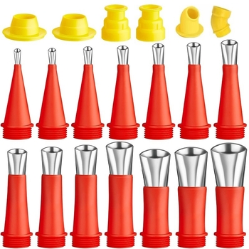 HM nerezová oceľová tryska na lepidlo pre sklenený tesniaci materiál, viac špecifikácií