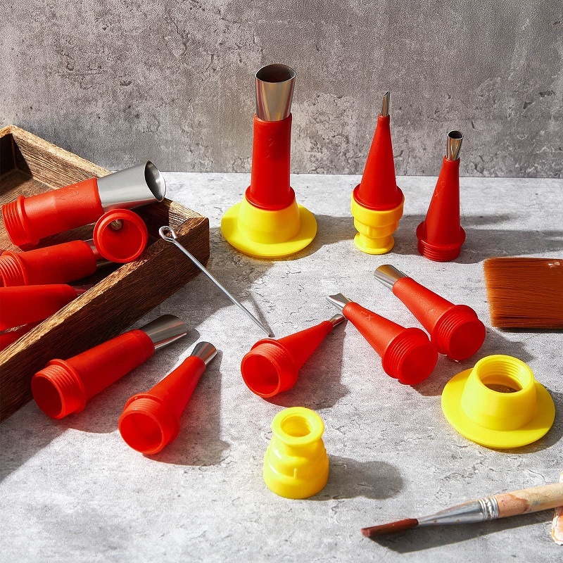 HM nerezová oceľová tryska na lepidlo pre sklenený tesniaci materiál, viac špecifikácií