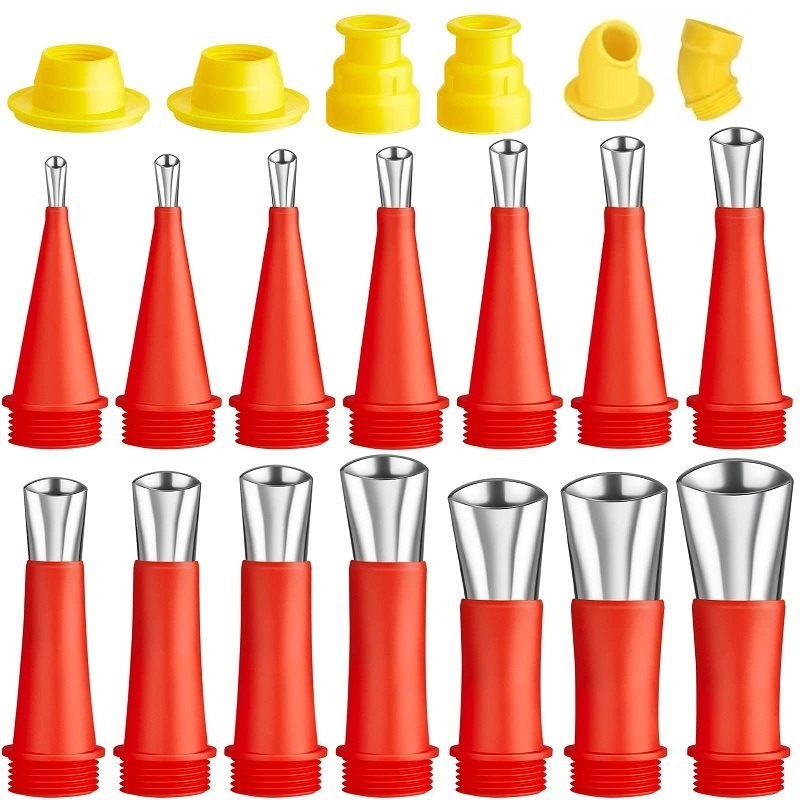 HM nerezová oceľová tryska na lepidlo pre sklenený tesniaci materiál, viac špecifikácií