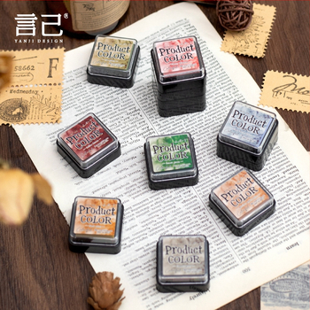 Mo mo tintapárna készlet – folyékony színek sorozata, olaj alapú tinta, 6 stílus