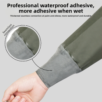 PVC rukávové manžety pre ochranu pri rybolove a práci – vodotesné, pre dospelých, moderný minimalistický štýl