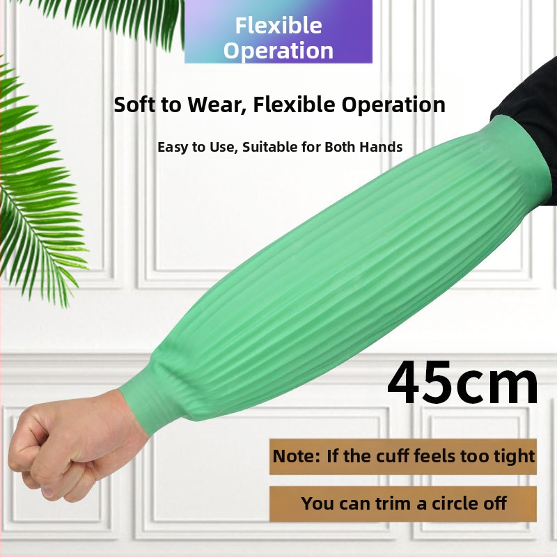 PVC rukávové manžety pre ochranu pri rybolove a práci – vodotesné, pre dospelých, moderný minimalistický štýl