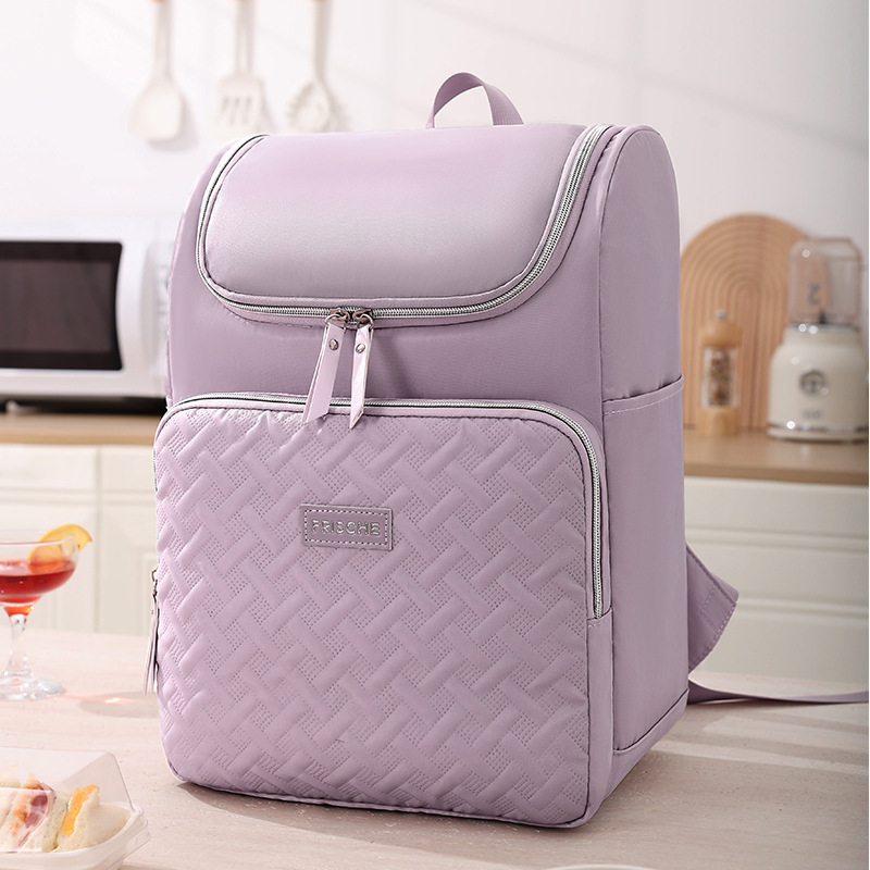 Szigetelt étel-szállítási hátizsák, 17L, poliészter, hordozható vállpánttal, csomagolás 26 db