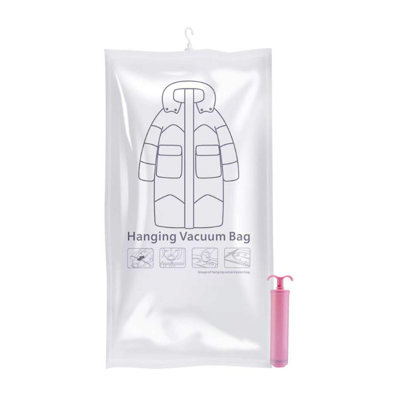 Unique pakabinama drabužių laikymo maišas su vakuumo suspaudimu - sėdėjimo tipas, be siurbimo