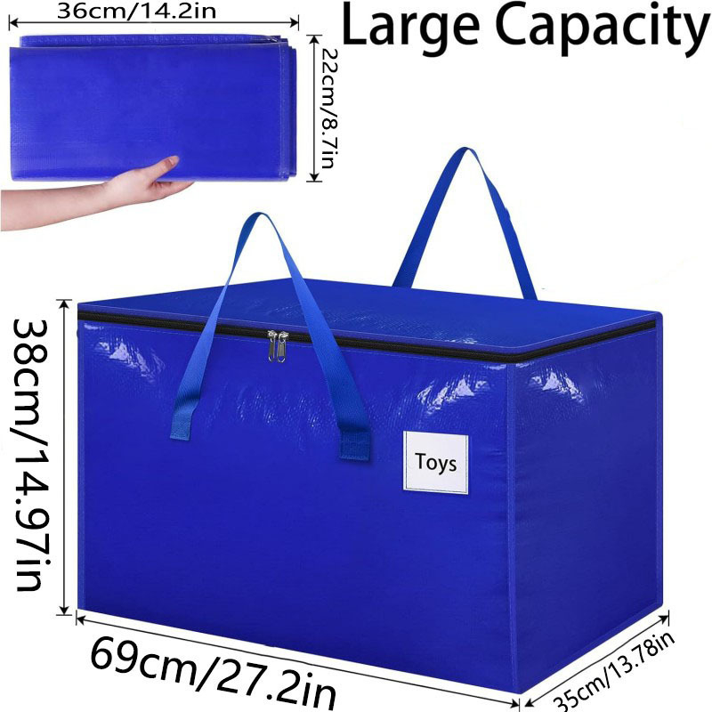 Melna smaga PP pārvietošanas soma, austā plastmasas uzglabāšanas soma — materiāls: PP; tips: austā soma; mērķis: pārvietošana; slodze: 10