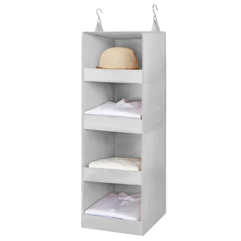 Чанта за гардероб за съхранение — многофункционална, окачваща се в гардероб, нетъкан текстил, прост и модерен стил, подходяща за спалня