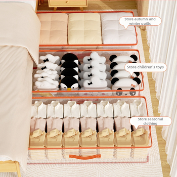 PVC τσάντα αποθήκευσης κουβέρτας, μεγάλη χωρητικότητα, κυβόσχημη, ανθεκτική στη σκόνη και στην υγρασία, για υπνοδωμάτιο