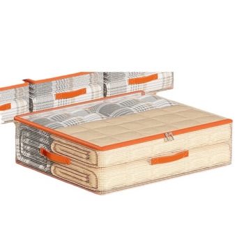 PVC τσάντα αποθήκευσης κουβέρτας, μεγάλη χωρητικότητα, κυβόσχημη, ανθεκτική στη σκόνη και στην υγρασία, για υπνοδωμάτιο