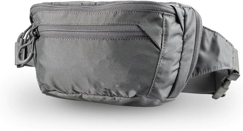 Nylon sport deréktáska; vízálló, ultrakönnyű, bővíthető, kültéri sportokhoz