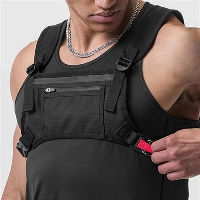 Muška prsna torbica za outdoor aktivnosti – diving tkanina, prozračna, vodootporna, otporna na habanje, unisex dizajn