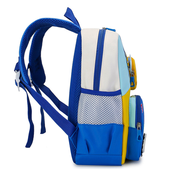 Mugursoma ar ekskavatora motīvu, universāla, elpojoša, Oxford audums, vasara 2025