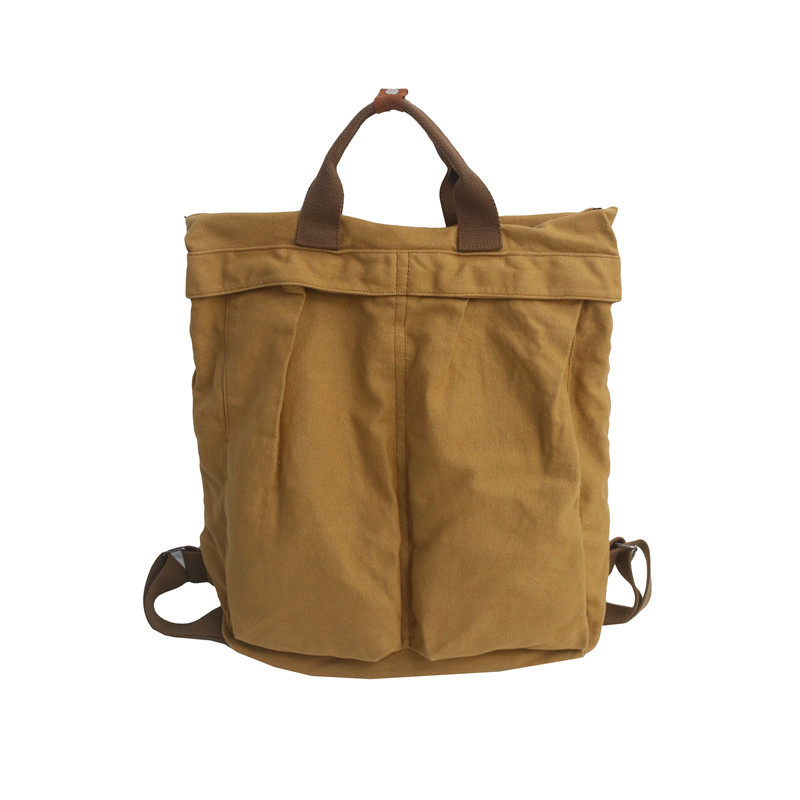 Раница от платно, 36–55 л, унисекс, дишаща, уличен стил