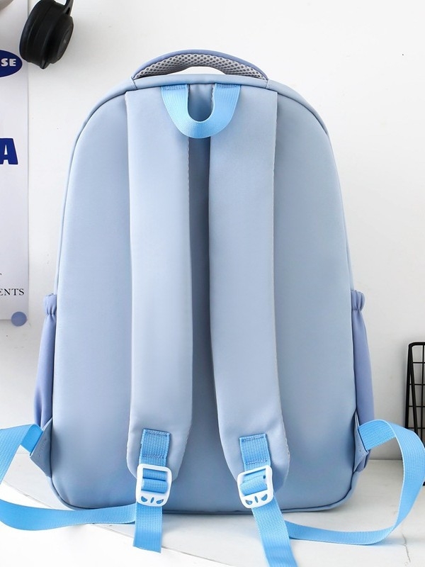 Unisex nailoninė kuprinė vidurinei mokyklai – kvėpuojanti, ultra lengva, didelė talpa, pečių dirželiai su oro pagalve