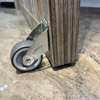 Ajtó sín görgő – fém, modell Z3D-427421, modern és minimalist stílus