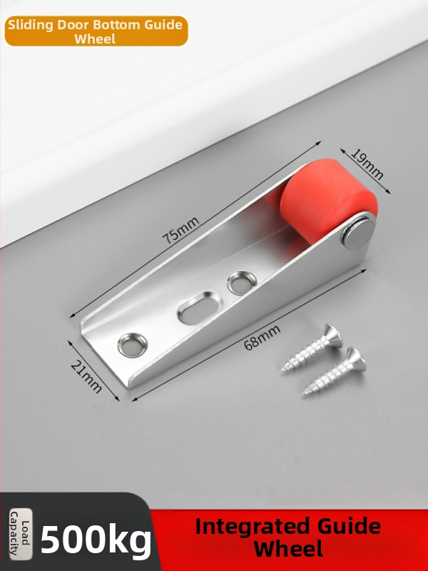 Ajtó sín görgő – fém, modell Z3D-427421, modern és minimalist stílus