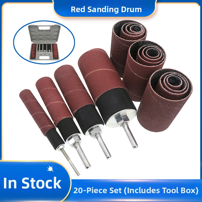 20 gabalu slīpēšanas gredzeni komplekts slīpēšanai un pulēšanai – alumīnija oksīds, Jiuhong