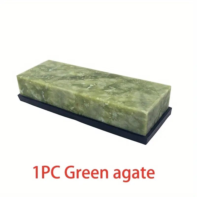 Заточващ камък от естествен агат, 10000-грит за фино шлайфане