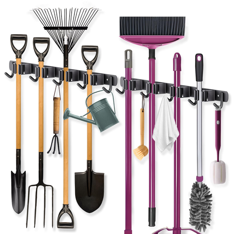 Laikiklis mopui - sieninis montavimas be gręžimo, metalinė konstrukcija, modernus minimalistinis stilius, apkrova (5–10 kg)