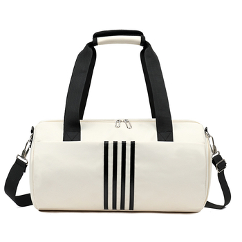 Νάιλον τσάντα crossbody με ρίγες, χωρητικότητα 36–55L, αστικός μινιμαλιστικός στυλ, αδιάβροχη, εξαιρετικά ελαφριά, ανθεκτική, διαχωρισμός ξηρού/υγρού