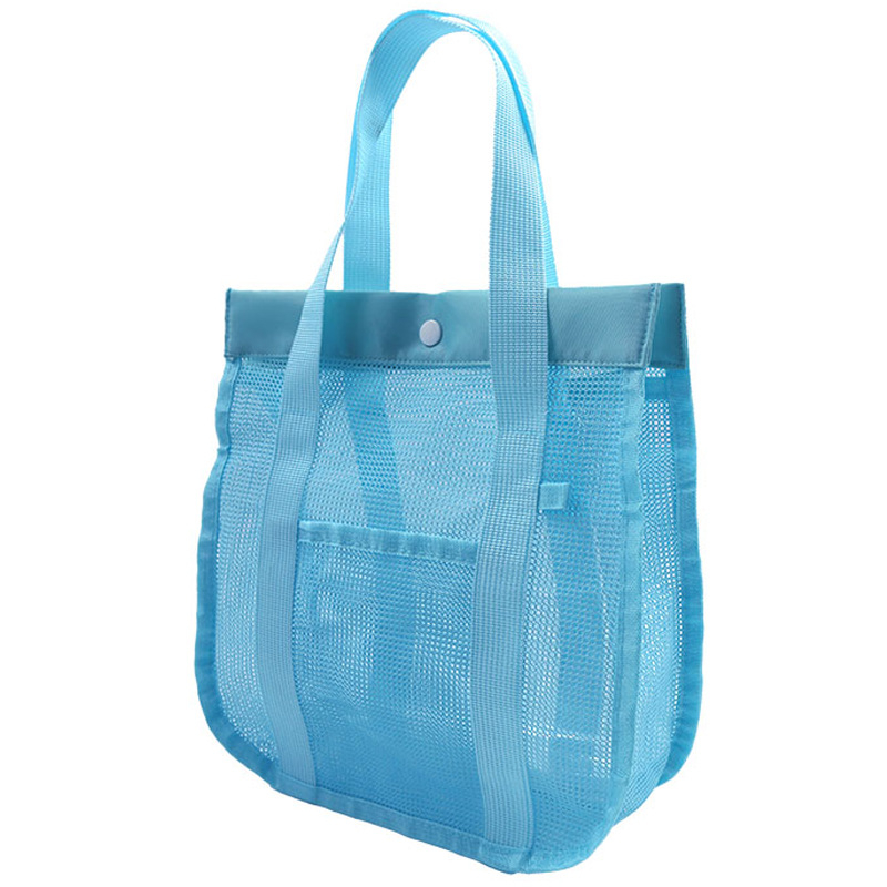 Rankinės stiliaus kosmetinė, pagaminta iš nailono ir tinklo, su uždarymo funkcija, tinkama kelionėms (medžiaga: nailonas + tinklas; forma: rankinės stiliaus; funkcija: uždarymas; tinkama kelionėms)