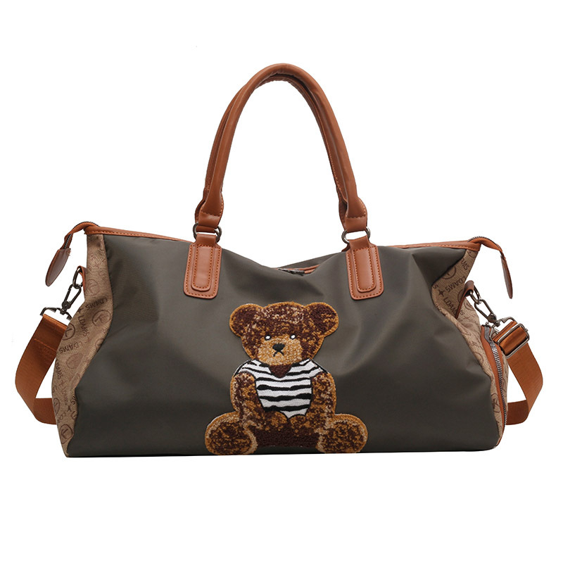 Torba za putovanje velike kapacitete, Oxford tkanina, odjeljak za mokro i suho, unisex, gradski minimalizam, 20–35L