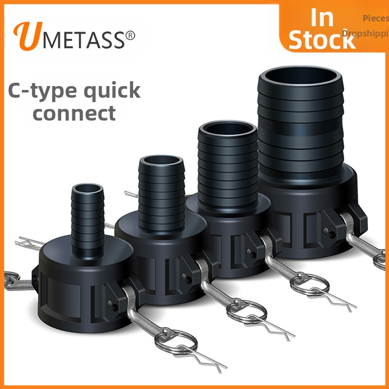 C-typ rýchly konektor s reduktorom pre výtok oleja z sudu